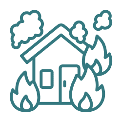 Fire_Damage_Protection_Home_Insurance_Blue_Icon